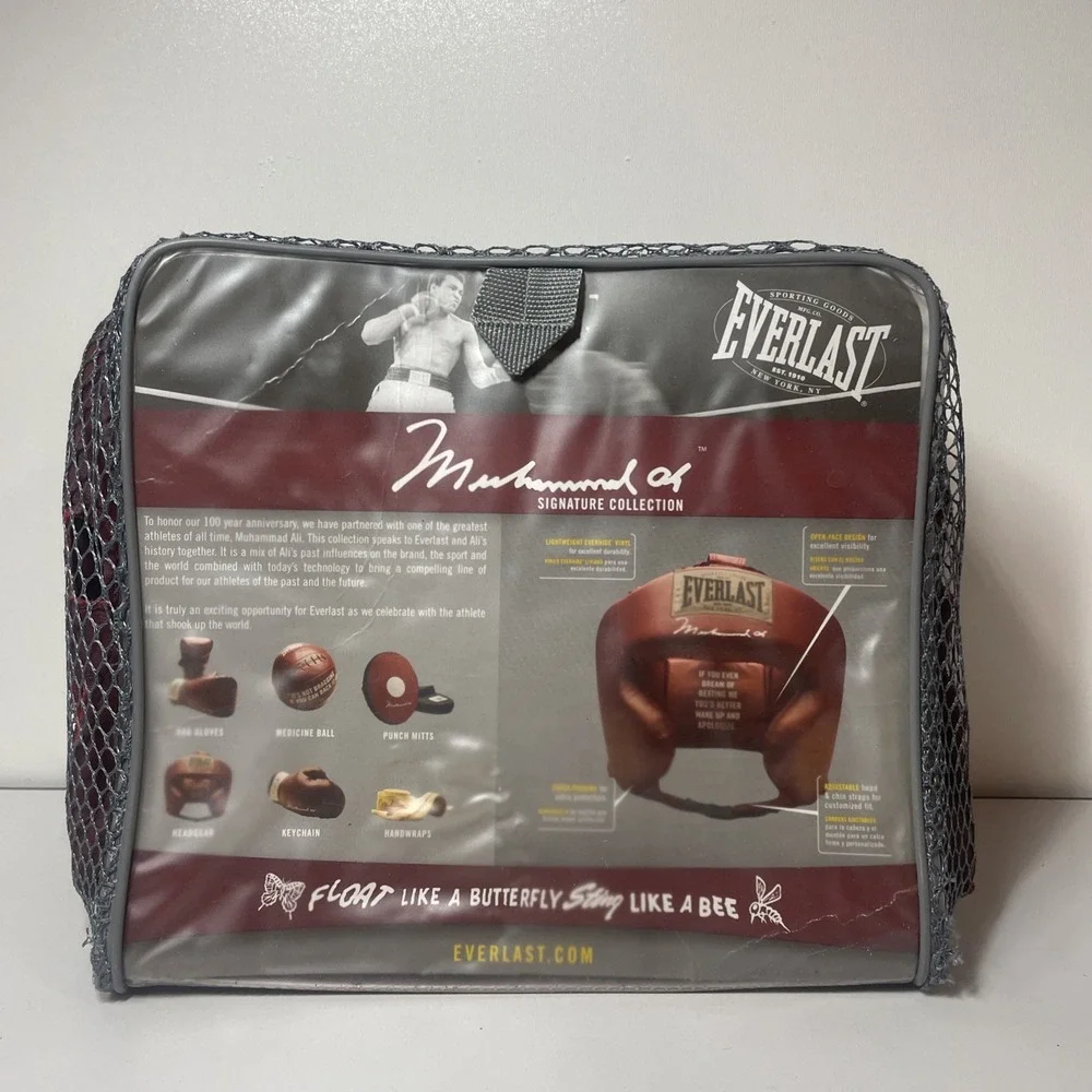 everlast Muhammad Ali signature collection head gear training adjustable ali4022